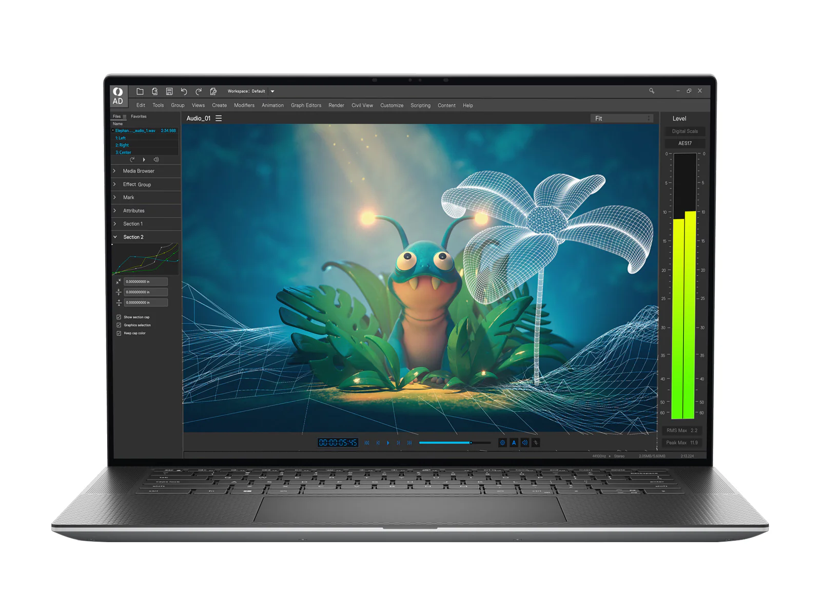 Dell Precision 5570 Mobile Workstation | Core i7-12700H @ 4.7GHz MT | 14-Core | 4K UHD WQUXGA 3840 X 2400 | 32GB DDR5 | 512GB NVMe SSD | RTX A1000 6GB