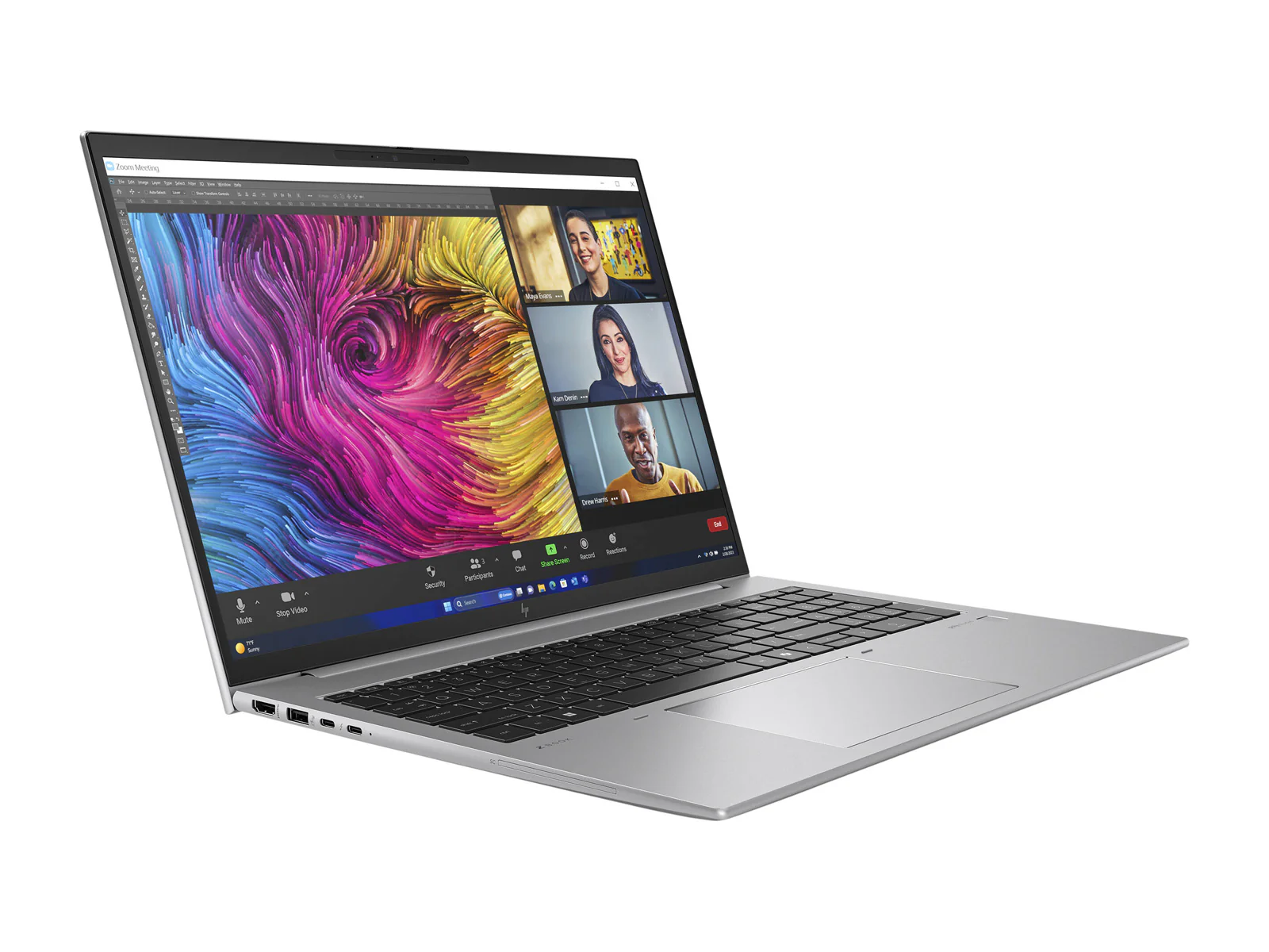 HP Zbook Firefly 16 G11 Mobile Radiology Workstation | 16" WUXGA | Intel Core Ultra 7 165H @ 5.0GHz | 16-core | 32GB DDR5 | 512GB NVMe SSD | Intel Arc Graphics 4GB | WiFi 6E - Image 2