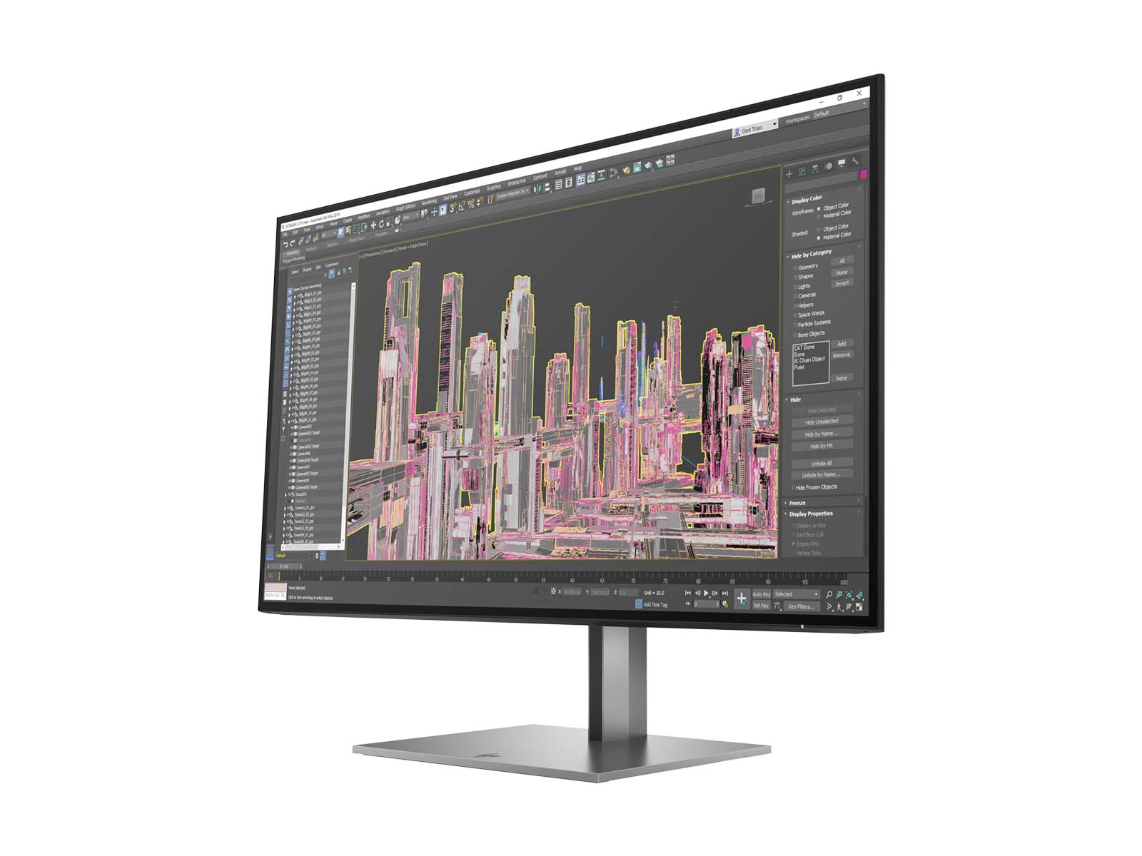 HP Z27u G3 27" QHD 2560 x 1440 QHD Display Monitor (1B9X2AA#ABA) - Image 3