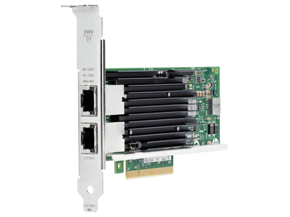 Intel 561T Dual Port 10GB 10GBASE-T Ethernet Network Adapter RJ-45 PCI-E - Image 2