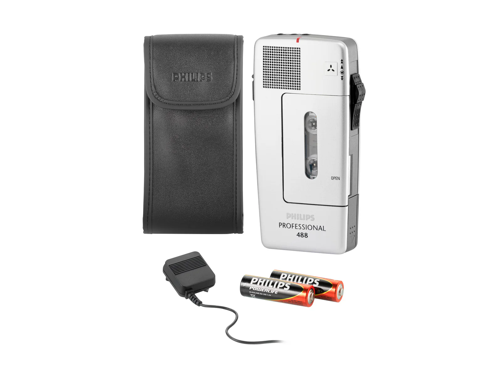 Philips 488 Pocket Memo Portable Recorder (LFH0488/00B) - Image 2