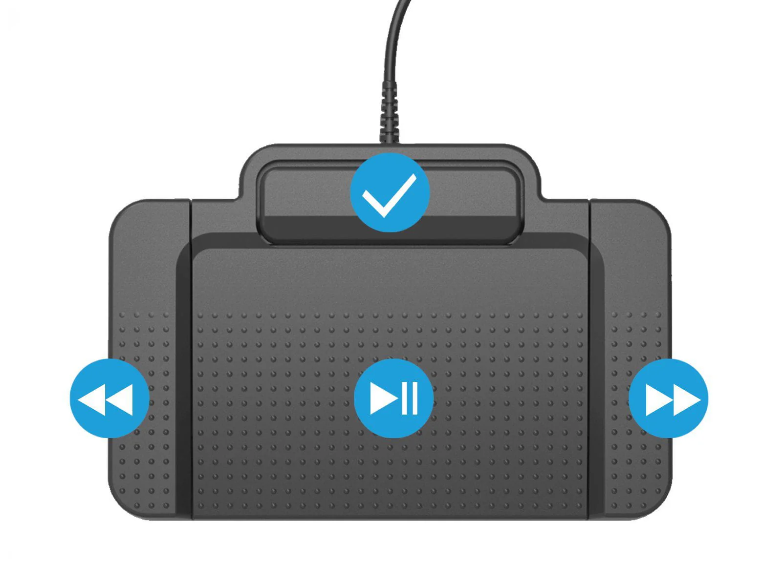 Philips Waterproof USB Foot Control - Enhanced 4 Pedal (ACC2330) - Image 3