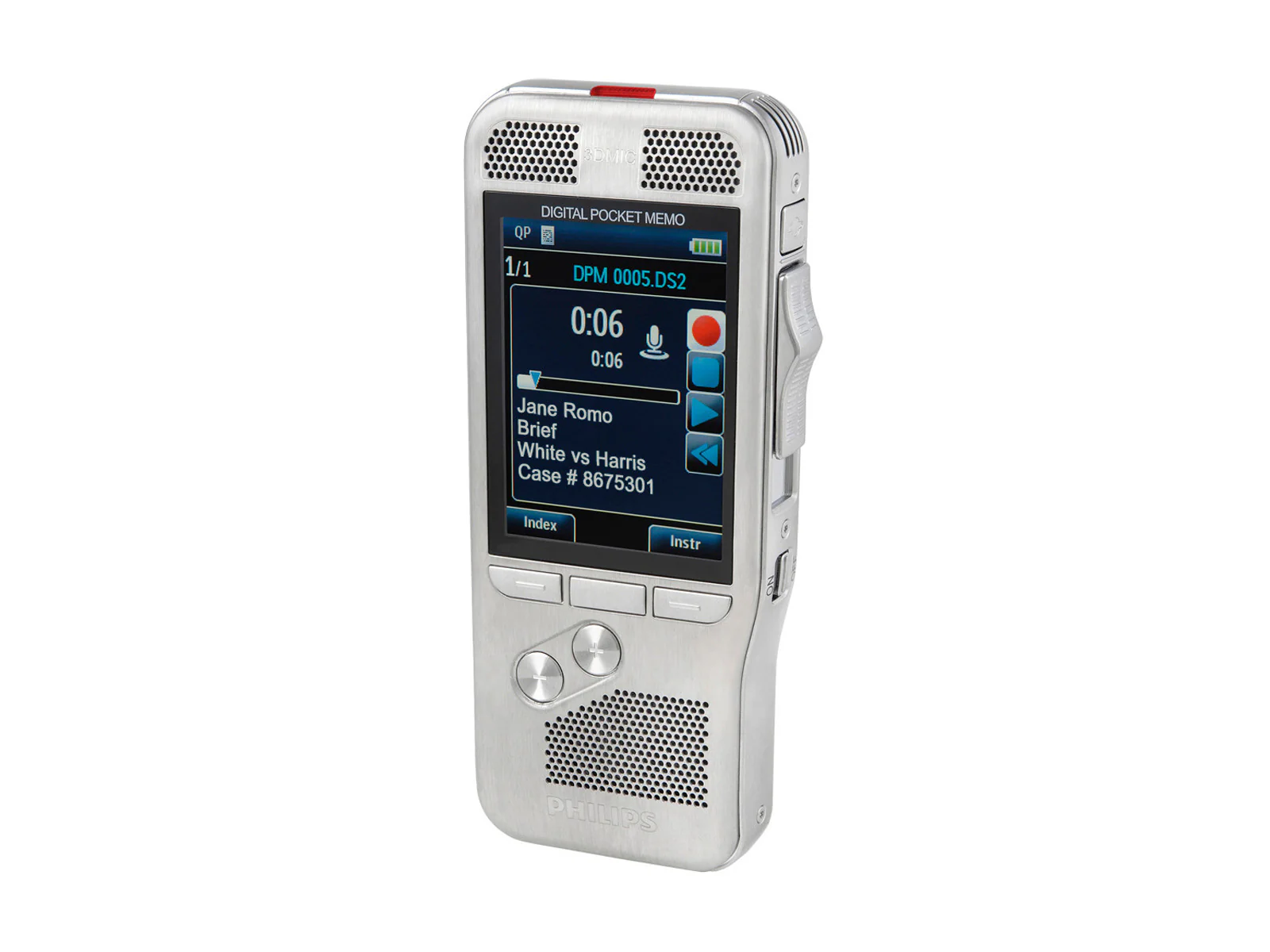 Philips DPM8900 Digital Meeting Conference Recording System With SpeechExec Dictate 2 Year Subscription - Image 4