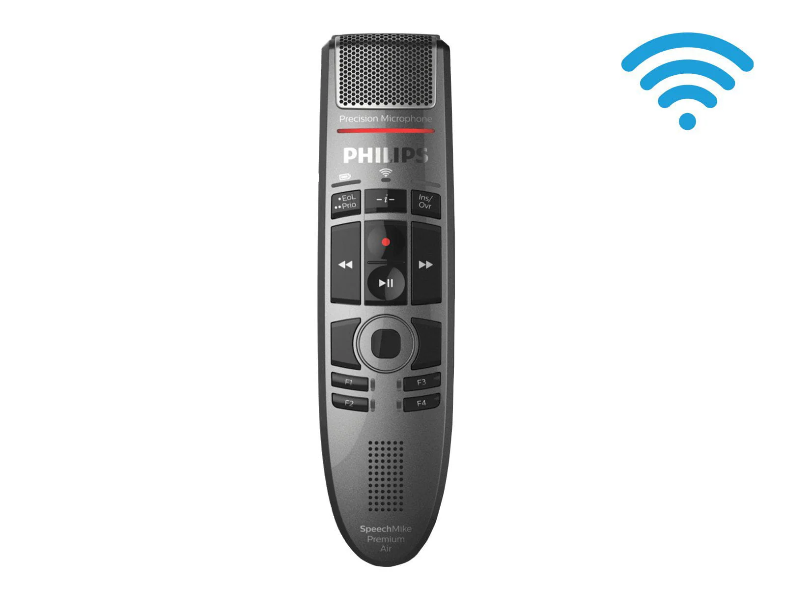 Philips SpeechMike Premium Air Wireless Push Button Dictation Microphone (SMP4000) - Image 4