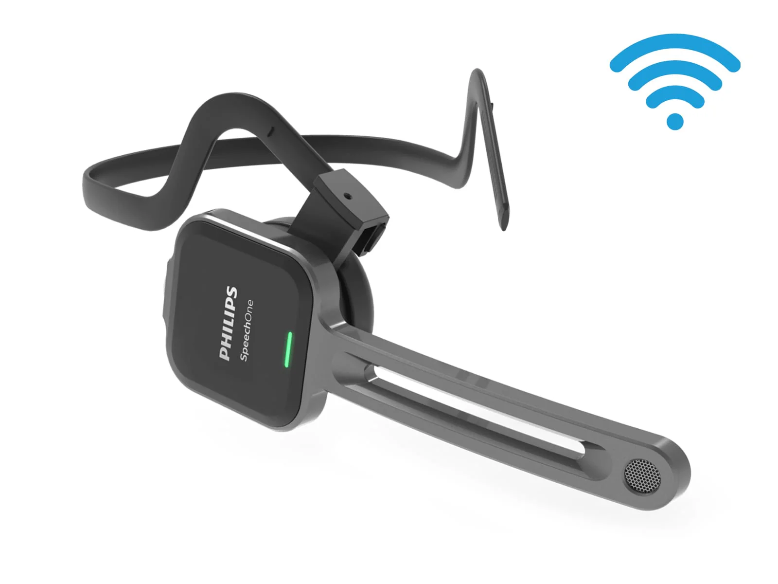 Philips SpeechOne Wireless Dictation Headset Incl. Docking Station, Status Light and Remote Control (PSM6500) - Image 9