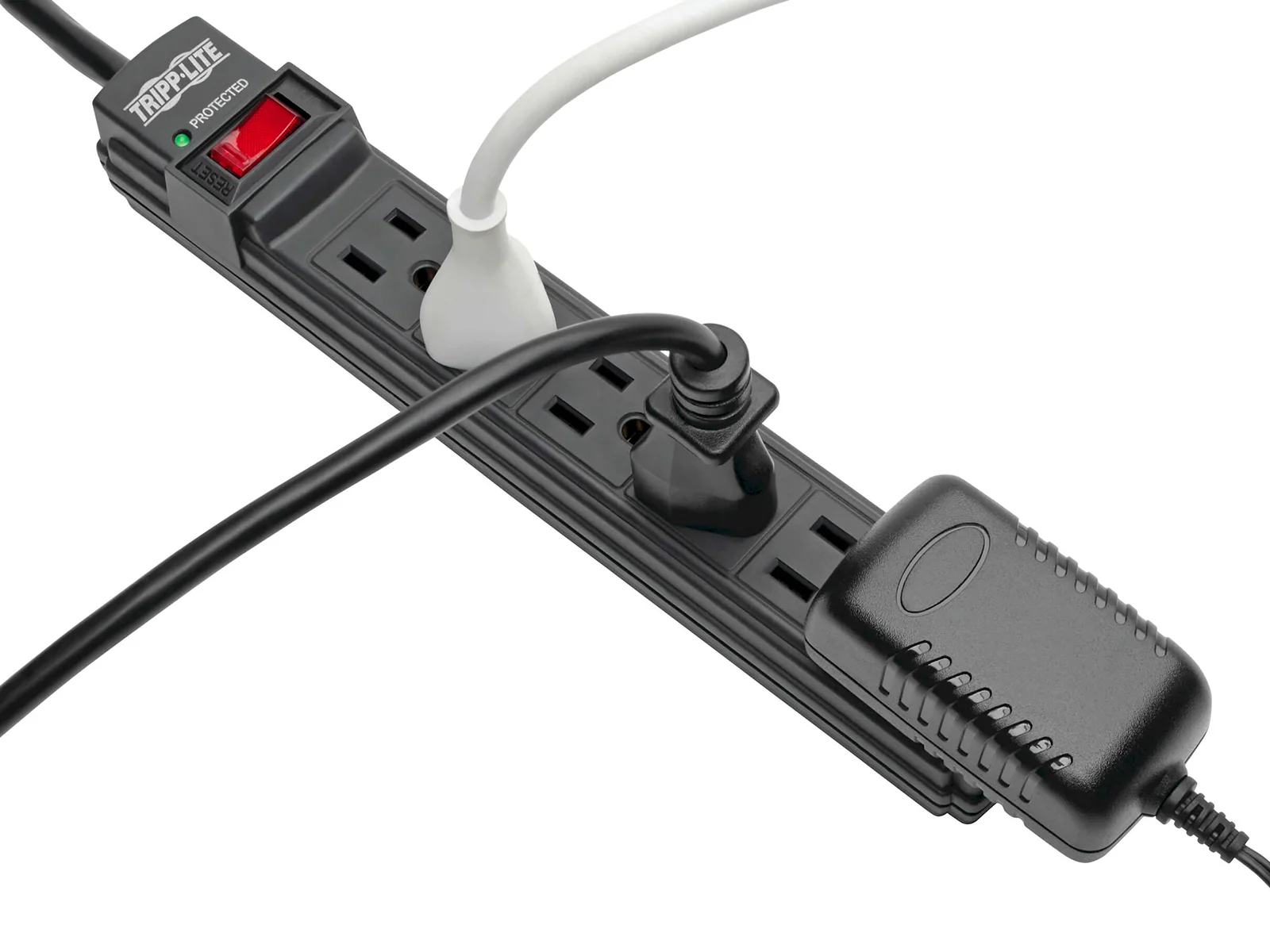 Tripp Lite TLP6B 6-Outlet Surge Protector 6 ft. Cord (TLP6B) - Image 2